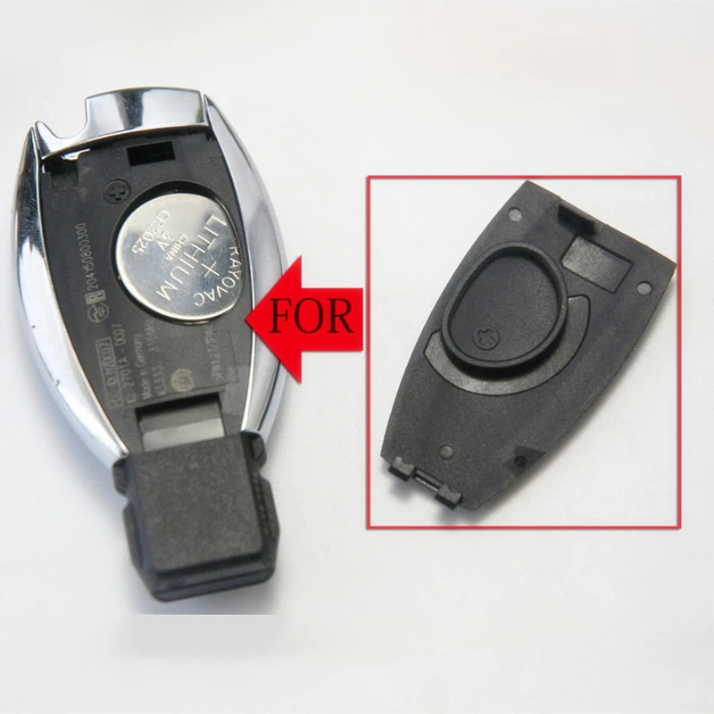 Replacement Key Shell Part Rear Back Cover for Mercedes-Benz A-Class E-Class C-Class S-Class G-class AMG/GLC/GLS Key Case Fob