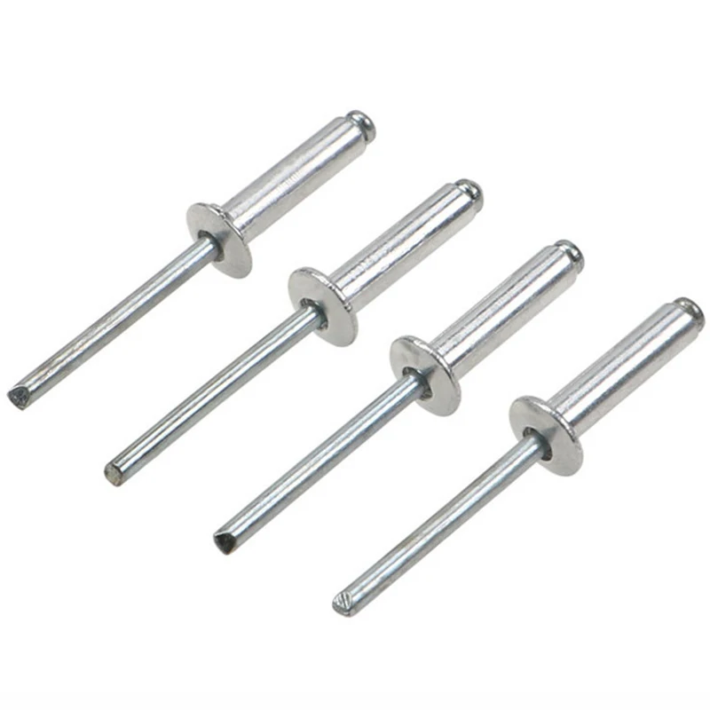 1/120/200Pcs Heavy Duty Rivet Gun Set Aluminum Blind Rivets Assortment Kit Rivet Nut Tool Hand Household Tools