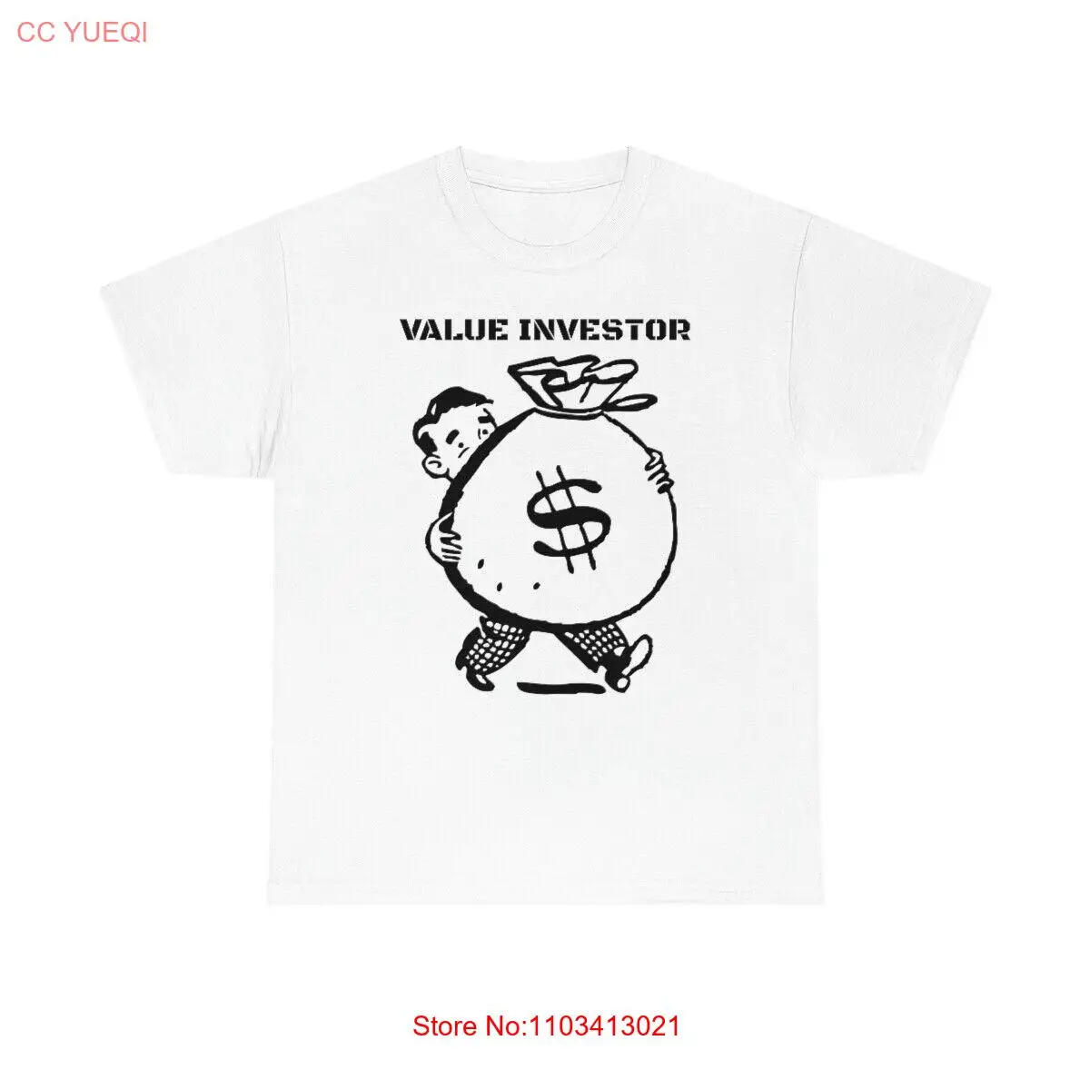 Новая футболка с надписью «Value Inverter», инвестиции на биржевом рынке, произведенные в США