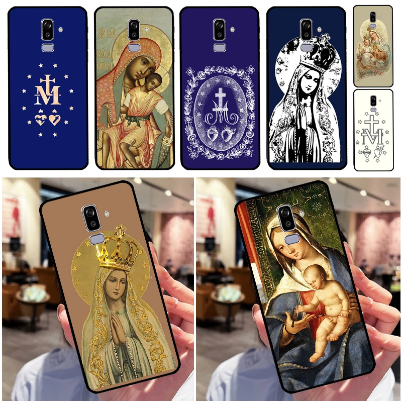 Immaculate Conception Virgin Mary For Samsung Galaxy J5 J3 J7 2017 J1 A3 A5 2016 J4 J6 Plus A6 A8 A7 A9 J8 J2 Core 2018 Case