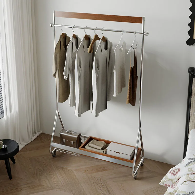 Modern Clothes Coat Racks Standing Minimalist Indoor Living Room Hanging Coat Racks Garment Display Perchero Home Furniture