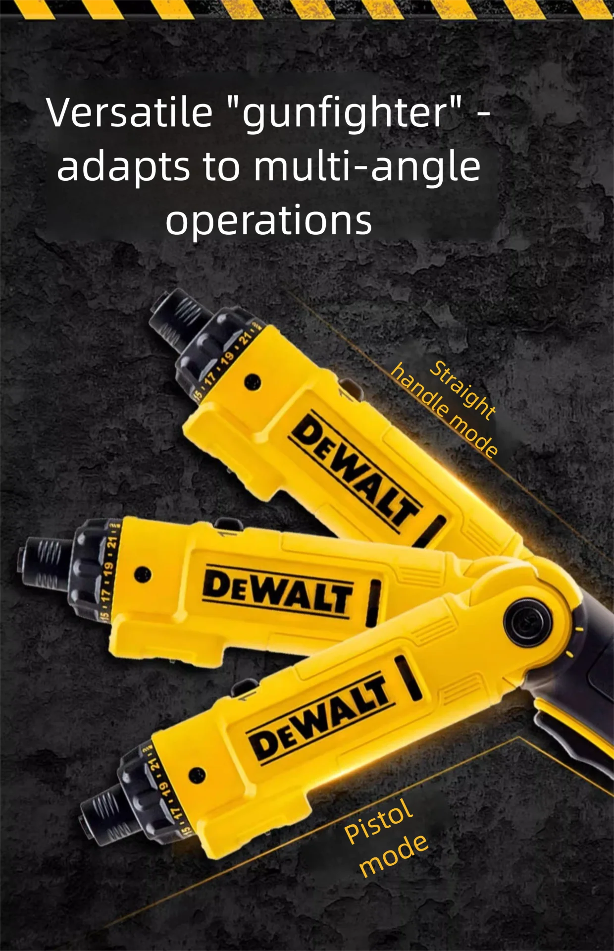 

DeWalt DCF008 Cordless Electric Screwdriver Rechargeable Handheld Lithium Industrial-Grade Small Variable-Speed Screwdriver