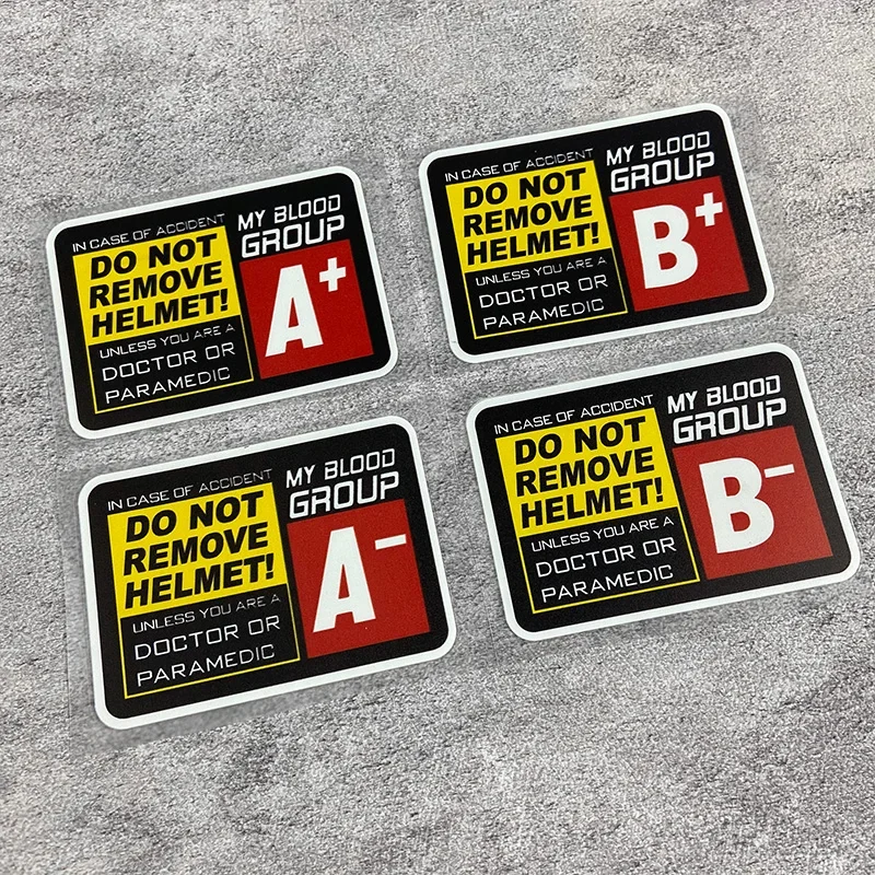 1 قطعة نوع الدم دراجة نارية ملصق مقاوم للماء ل موتو خزان الوقود خوذة هدية دراجة نارية الزجاج الأمامي واقية من الشمس شارات الفينيل