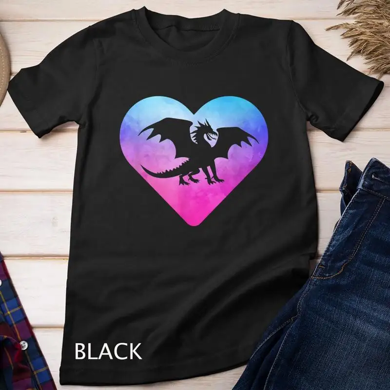 

Women or Girls Dragon Fantasy T Shirt Unisex T shirt