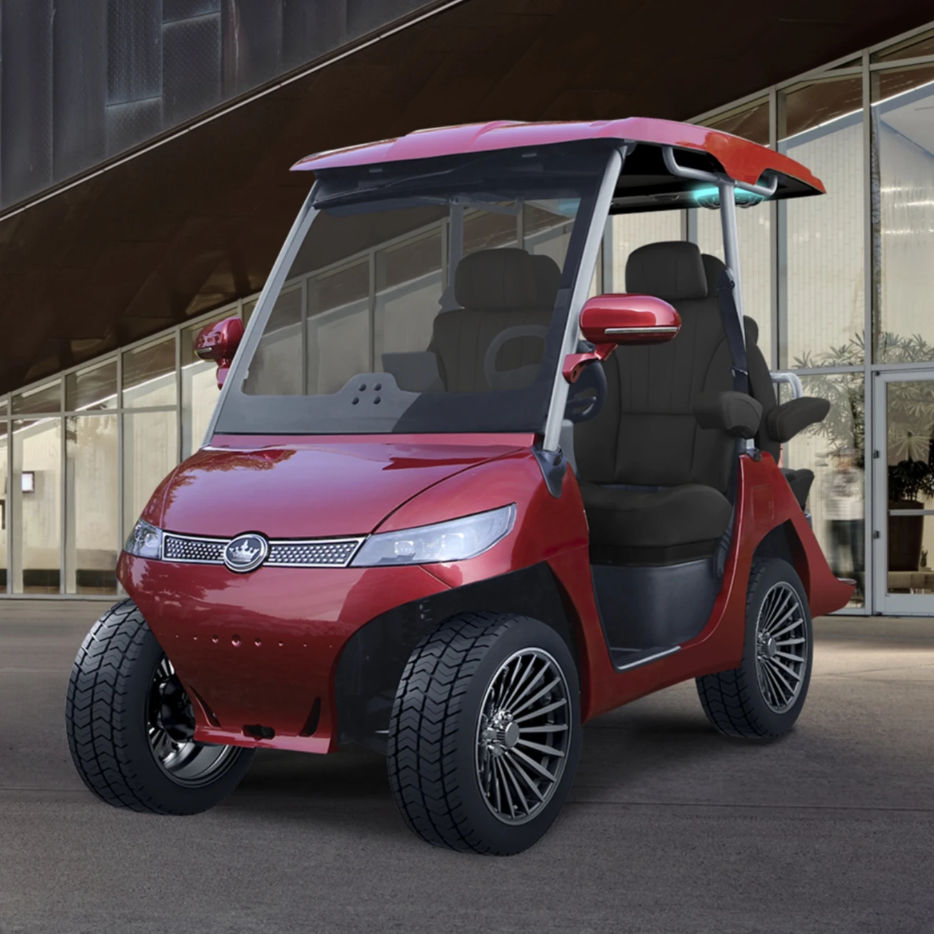 HDK EVOLUTION D3 New Energy 4 Seats Mini Car Cheap Off-Road 48V for Sale 48V Lithium Battery Voltage Electric Golf Cart