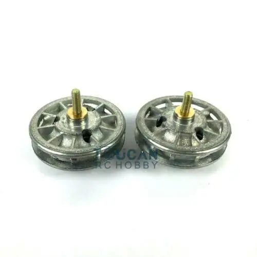 3819 Remote Control Tanks Metal Idler Wheels W/ Bearing For Heng Long 1/16 German Tiger I 3818 Panther Model TH05813