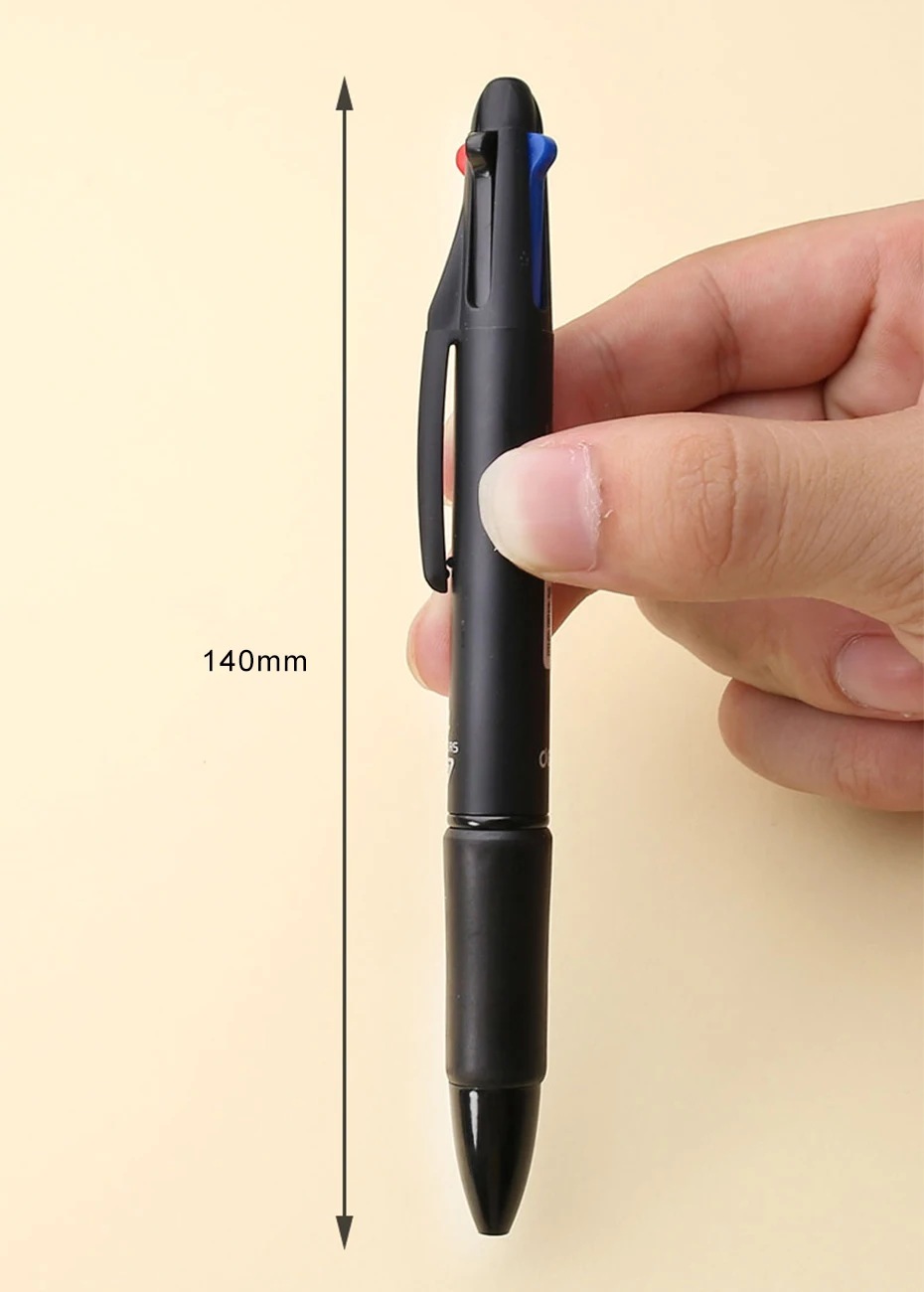 Deli 4-in-1 Kugelschreiber 0,7mm Mehrfarbige Tintenpatrone Multifunktionsstifte für Marker Schreiben Scrapbooking Schreibwaren Zurück zur Schule – Detail 10