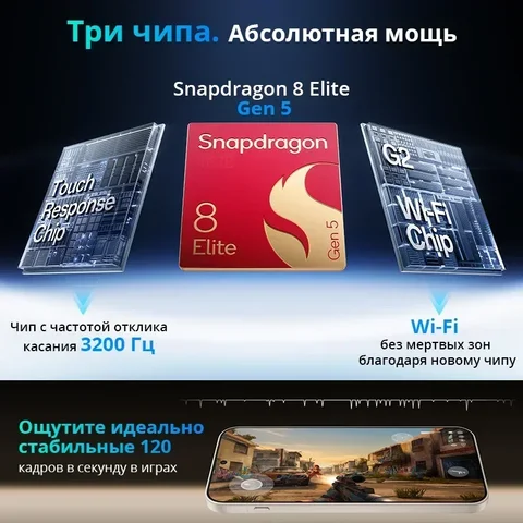 Смартфон OnePlus 15, 16 ГБ ОЗУ, 512 ГБ Памяти, Global — фото устройства