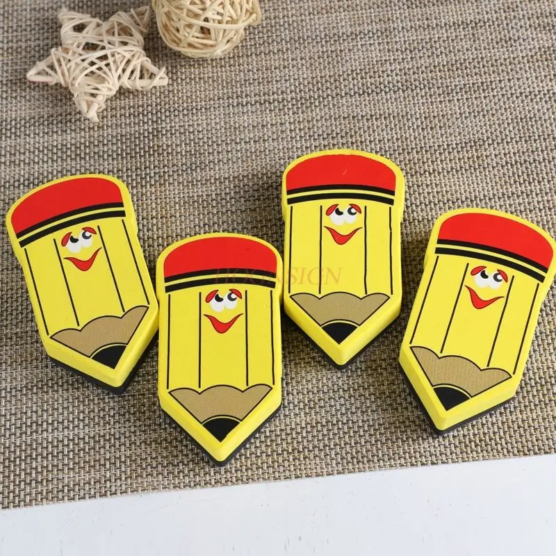 1 قطعة ممحاة السبورة المغناطيسية الكرتونية، قابلة للمسح والمغناطيسي، ممحاة مغناطيسية للأطفال، ممحاة السبورة #1