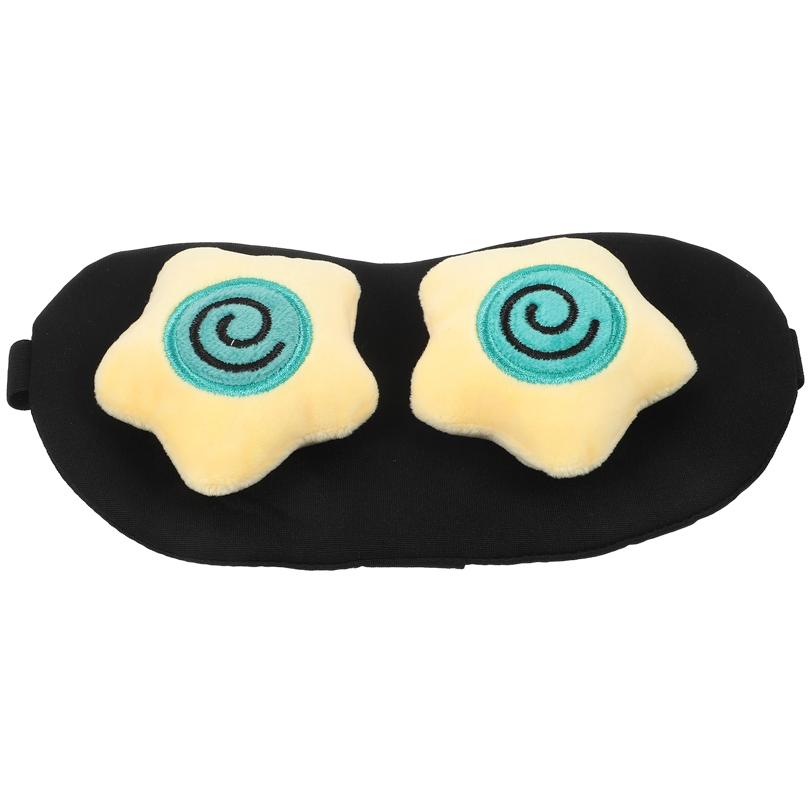 Sleep Mask Eye Protection Gadget Polyester Blind Fold Breathing Material Travel Nap Eye Covers for Sleeping