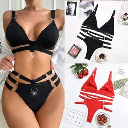 Sissy Sexy Seamless Lingerie Ses Women Sexy Bondage Bra Set Push Up Bra And Panty Set Sexy Babydoll Erotic Underwear Aldult Shop