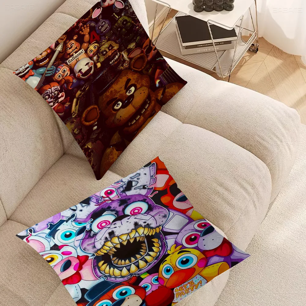 

Fnaf Five-nights-At-Freddys Pillowcase Toon Gift Cushion Cover Bedroom Home Sofa Chair Seat Decor Pillow Case