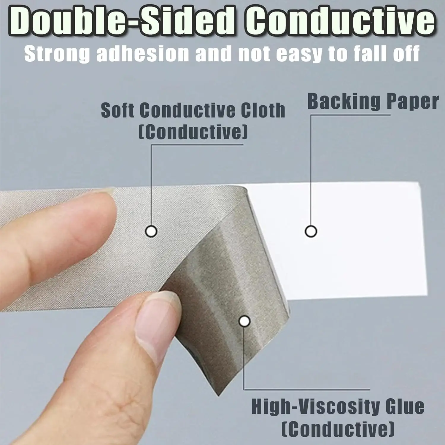 Conductive Adhesive Tape Shielding Tape Anti-Interference Electromagnetic Wave Key Repair Remote Control