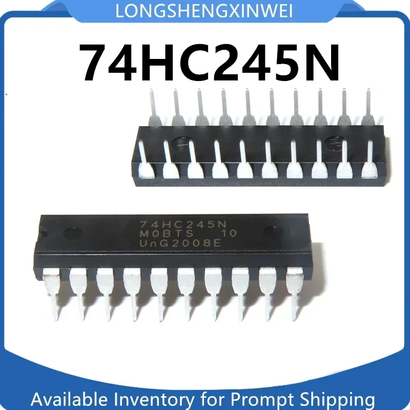 1PCS New Original 74HC245N 74HC245 Eight Phase Tri State Bus Transceiver with DIP-20 Direct Insertion in Stock