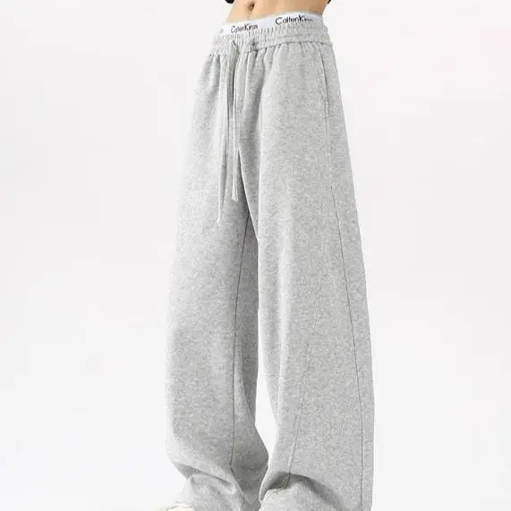 American Scimitar para homens 2025 primavera e outono verão nova marca na moda esportes slings solto em linha reta calças casuais