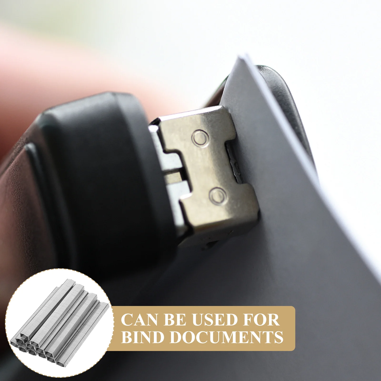 2 Boxes Metal Paper Staples Multi-Function Refill Office Supply Compact Binder Stapler Staples Clips Office Supplies