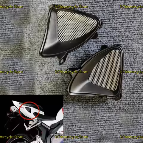 Motorcycle Black Rear Tail Intake Vent Grill Fairing Cover Fit for HONDA CBR1000RR 2004 2005 2006 2007