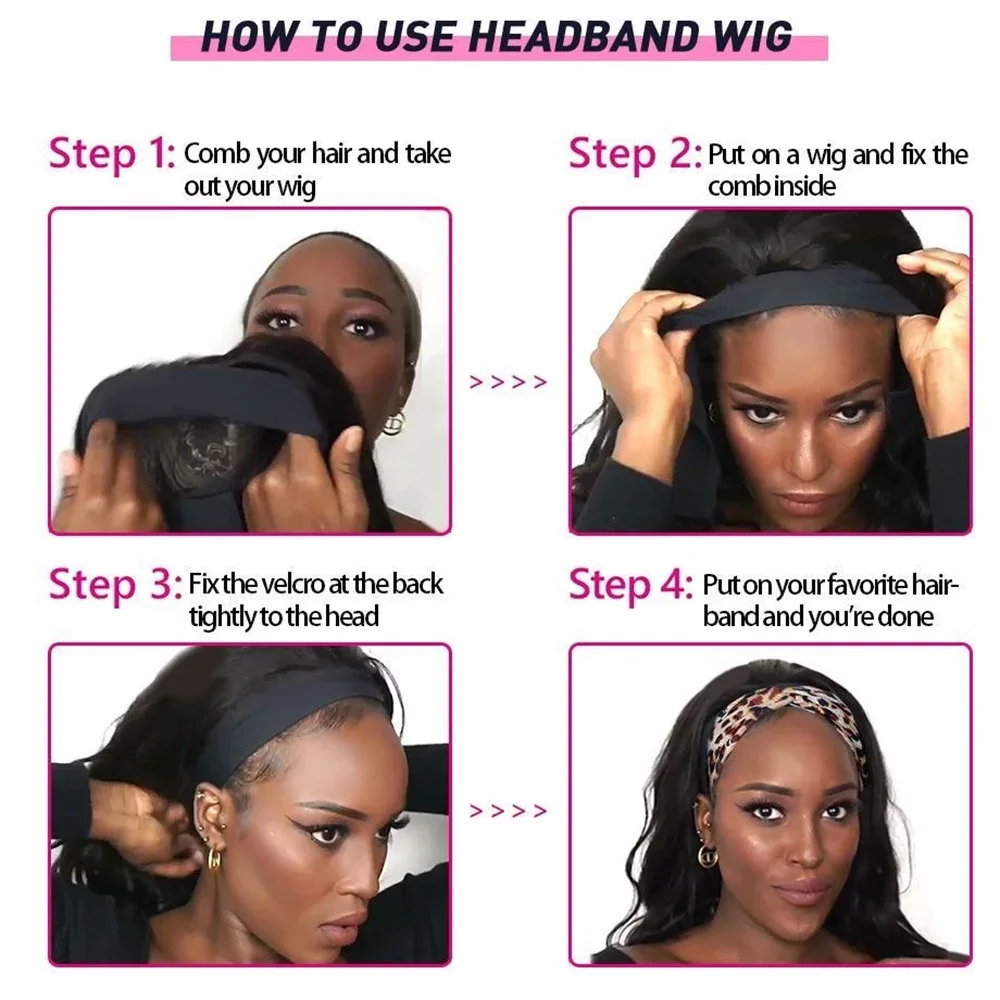 Thumbnail 4 - #82 Highest Rated Human Hair Headband Wigs to Buy in 2026