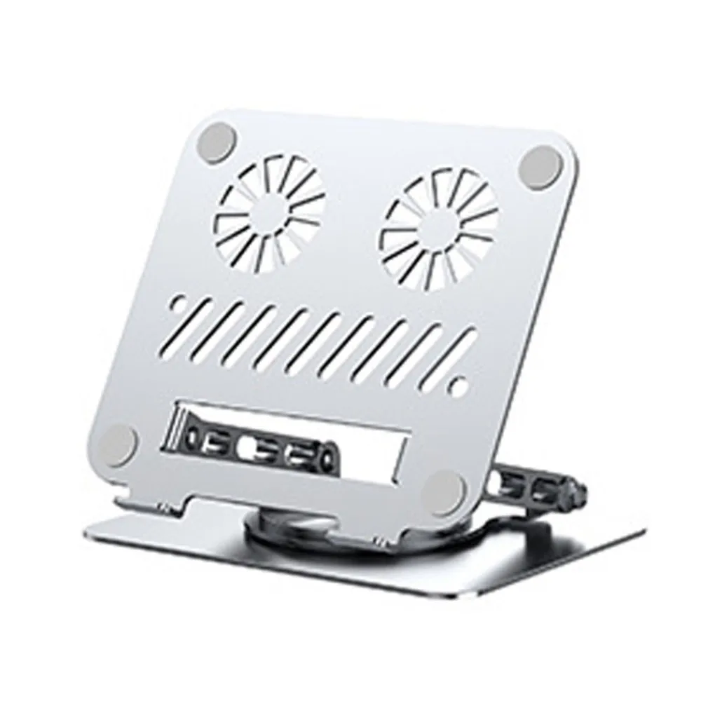 360 °   Вращающийся охлаждающий вентилятор, кронштейн для ноутбука, складной охладитель для ноутбука с рассеиванием тепла, подставка, портативная регулируемая подставка