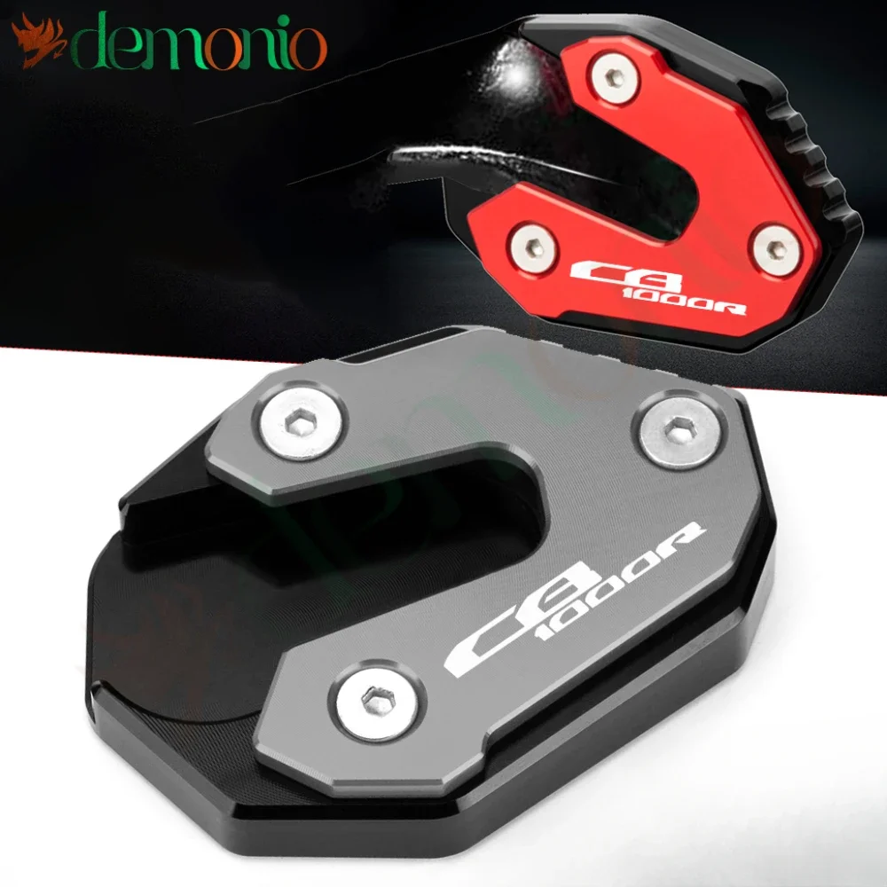 Motorcycle Accessories For HONDA CB1000R CB 1000R CB1000 R Foot Stand Kickstand Side Enlarge Extension Support Plate