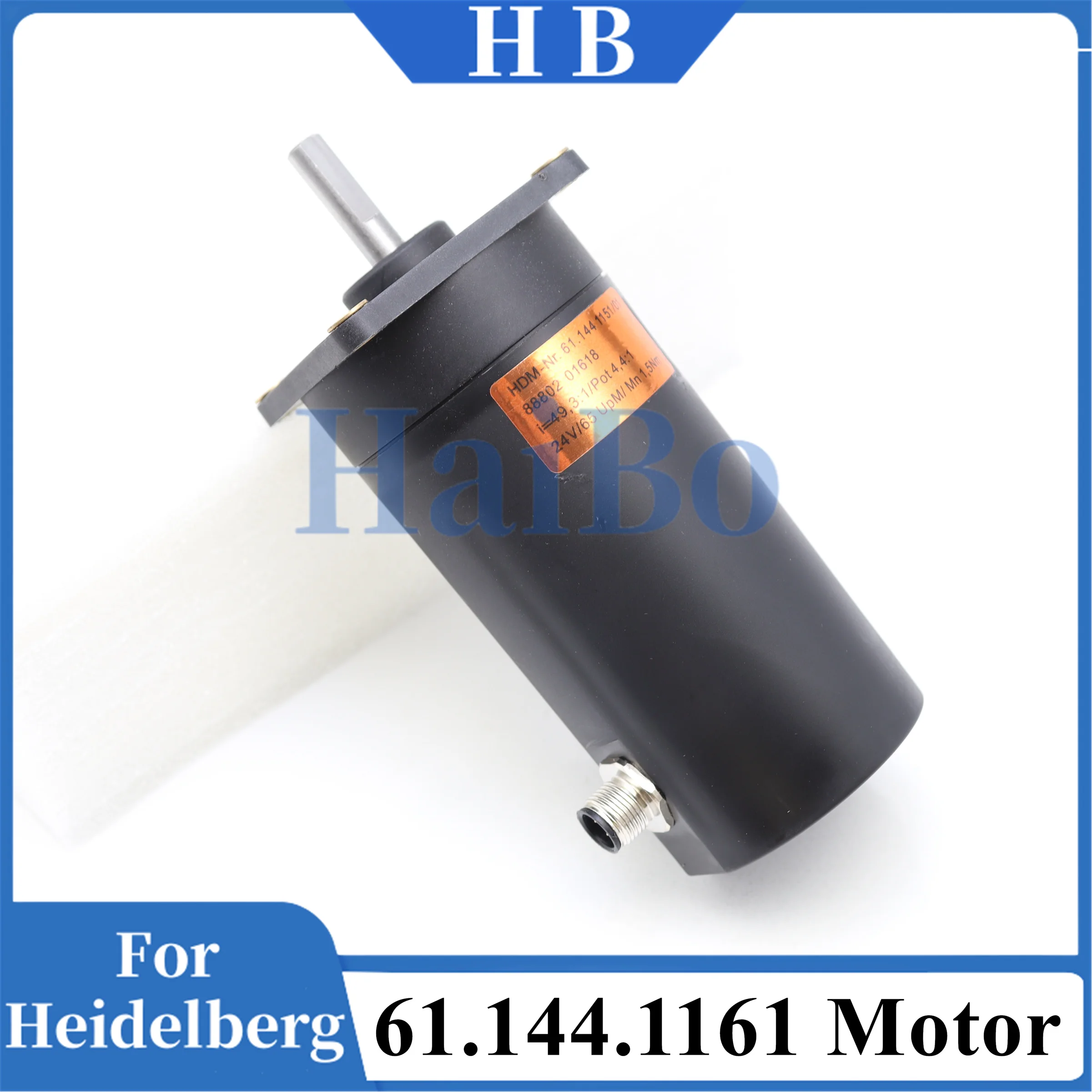HaiBo Best Quality 1PCS 61.144.1151 CD102 SM102 Printing Machine Servo Drive Motor 24V DC Motor