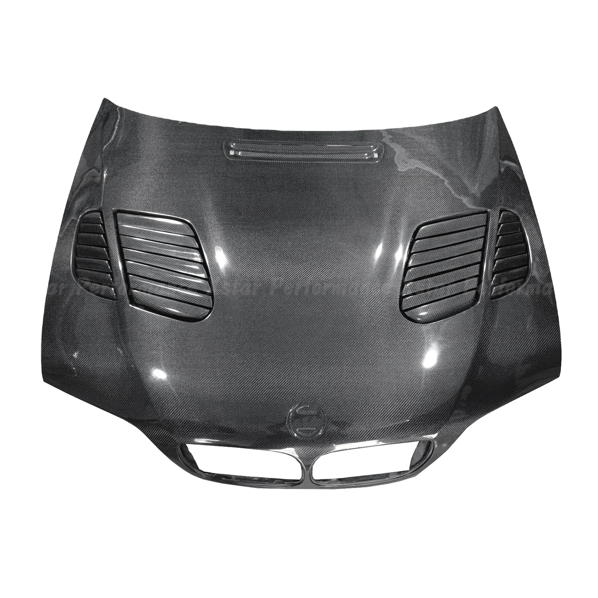 Gtr Style Carbon Fiber Hood Bonnet For B-mw 3 Series E46 4 Door 2002-2005