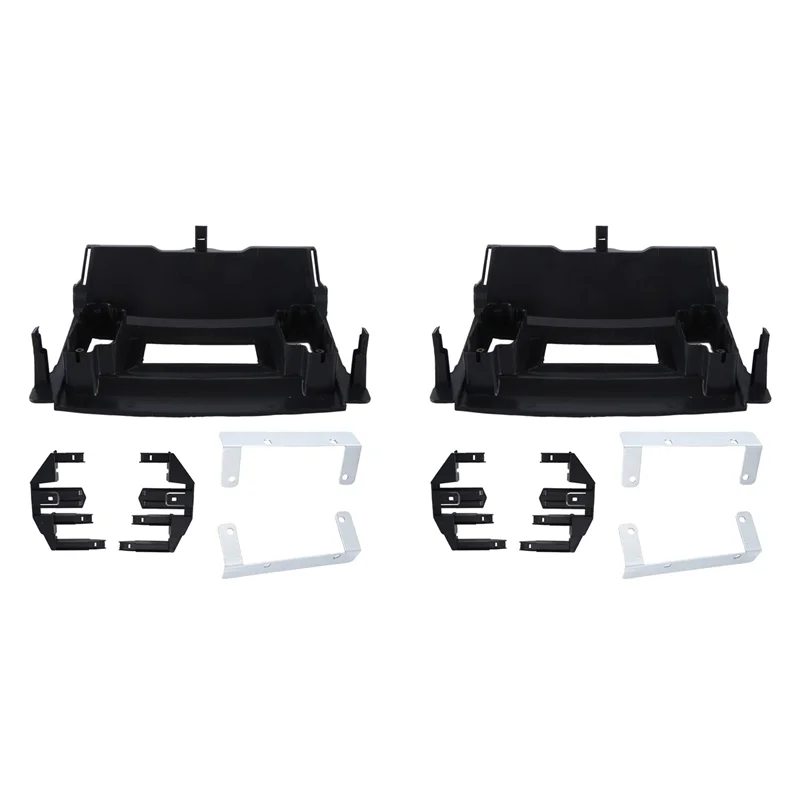 

2X Car MID Facia For TOYOTA Land Cruiser Prado (150) 2009-2013 Fascia Panel Dash Kit Install Facia Console Cover