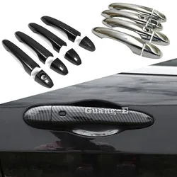 For Jeep Compass 2017 2018 2019 2020 2021 2022 Car Body Cover Detector Stick Frame Lamp Trim ABS Door Handle Armrest Handrail