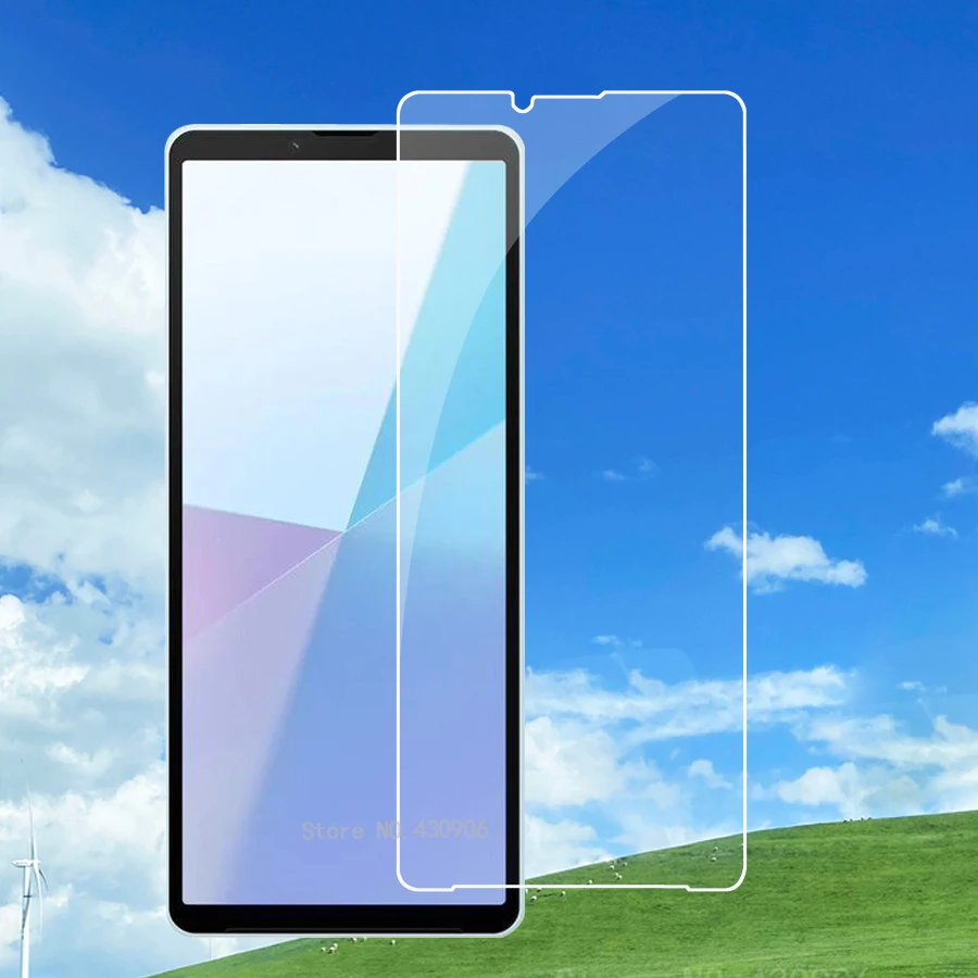 

3 Piece For Sony Xperia 10 VI Screen Protector Screen Coverage For Sony Xperia 10 VI Transparent Tempered Glass Film edge 9H