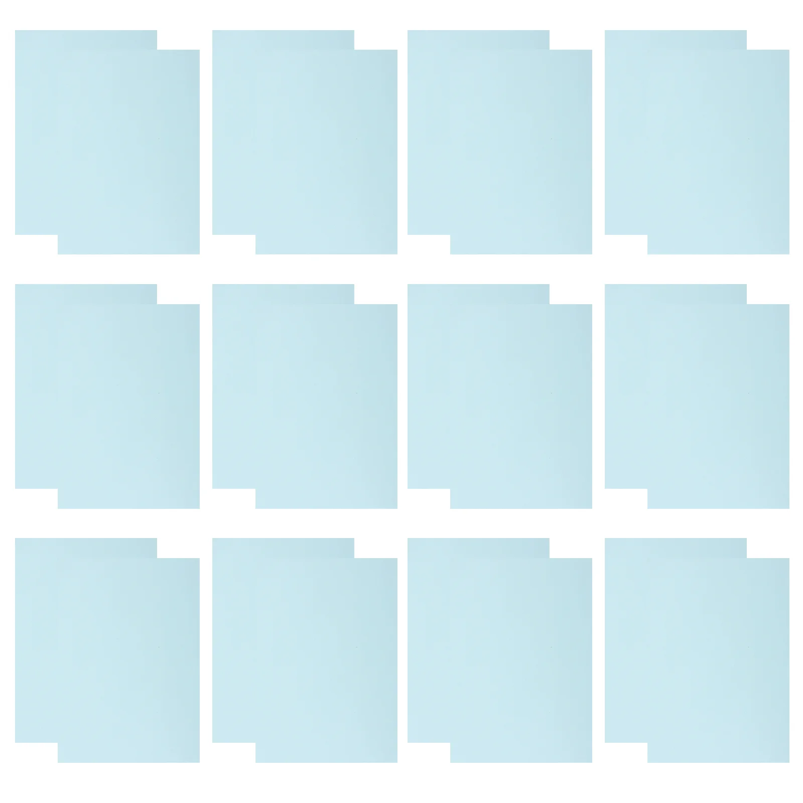 100 Sheets Printable Vinyl Sticker Paper Construction Papers Typing Writing Printing