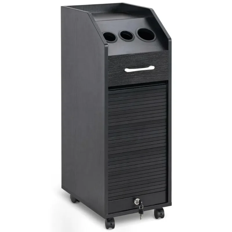 Hair and Beauty Equipment, Popular Manicure Spa Cart, Haircut Styling Cart with Cabinet