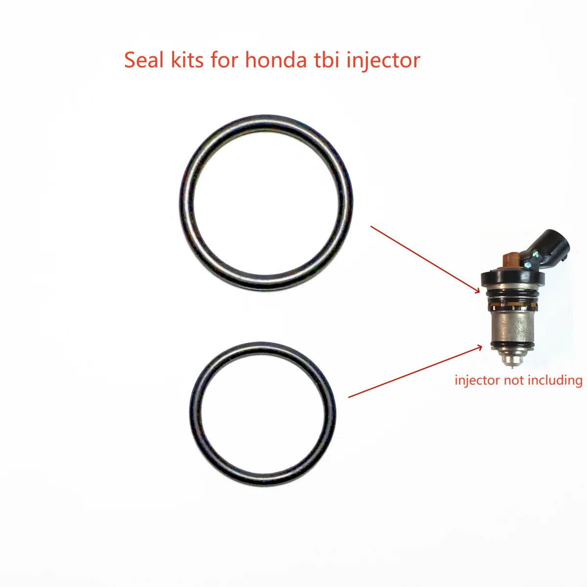 20 juegos de kits de sellos Oring para inyector de combustible Honda Civic TBI 16450-PM5-A01 16460-PM5-A01 AY-O2025 AY-O2031