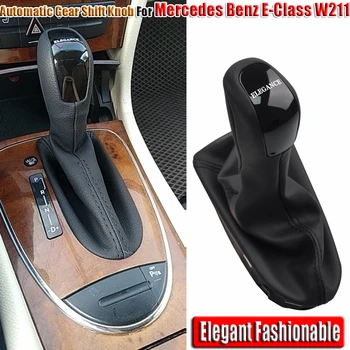 لمرسيدس بنز E الفئة W211 سيارة التلقائي سرعة والعتاد رافعة تحول المقبض شيفتر اليد الكرة واقي أحذية بلاستيك الأناقة الكلاسيكية