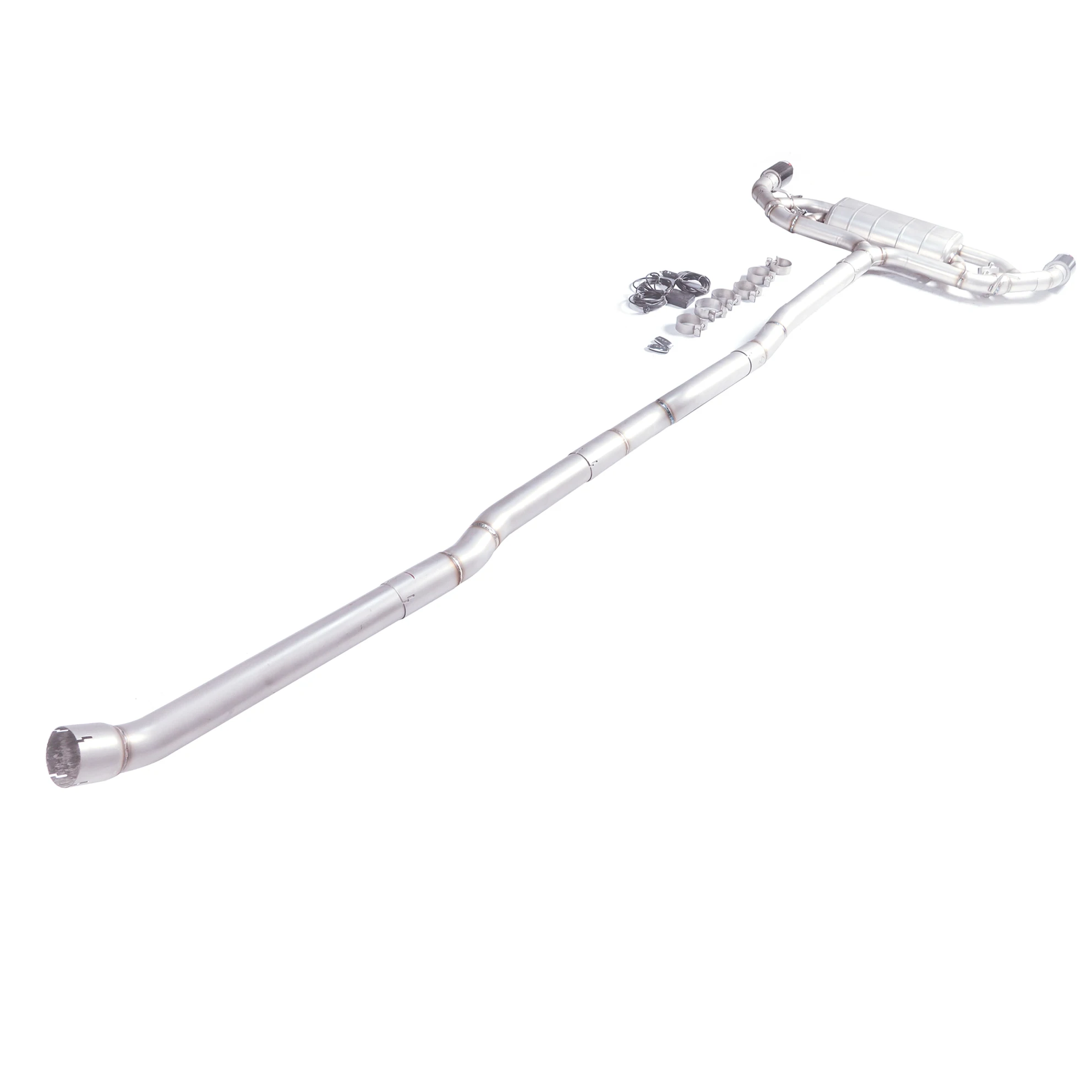 [Custom product] Suitable for BMW 128ti F40 catback exhaust muffler, 304 stainless steel made electric valve exhaust system