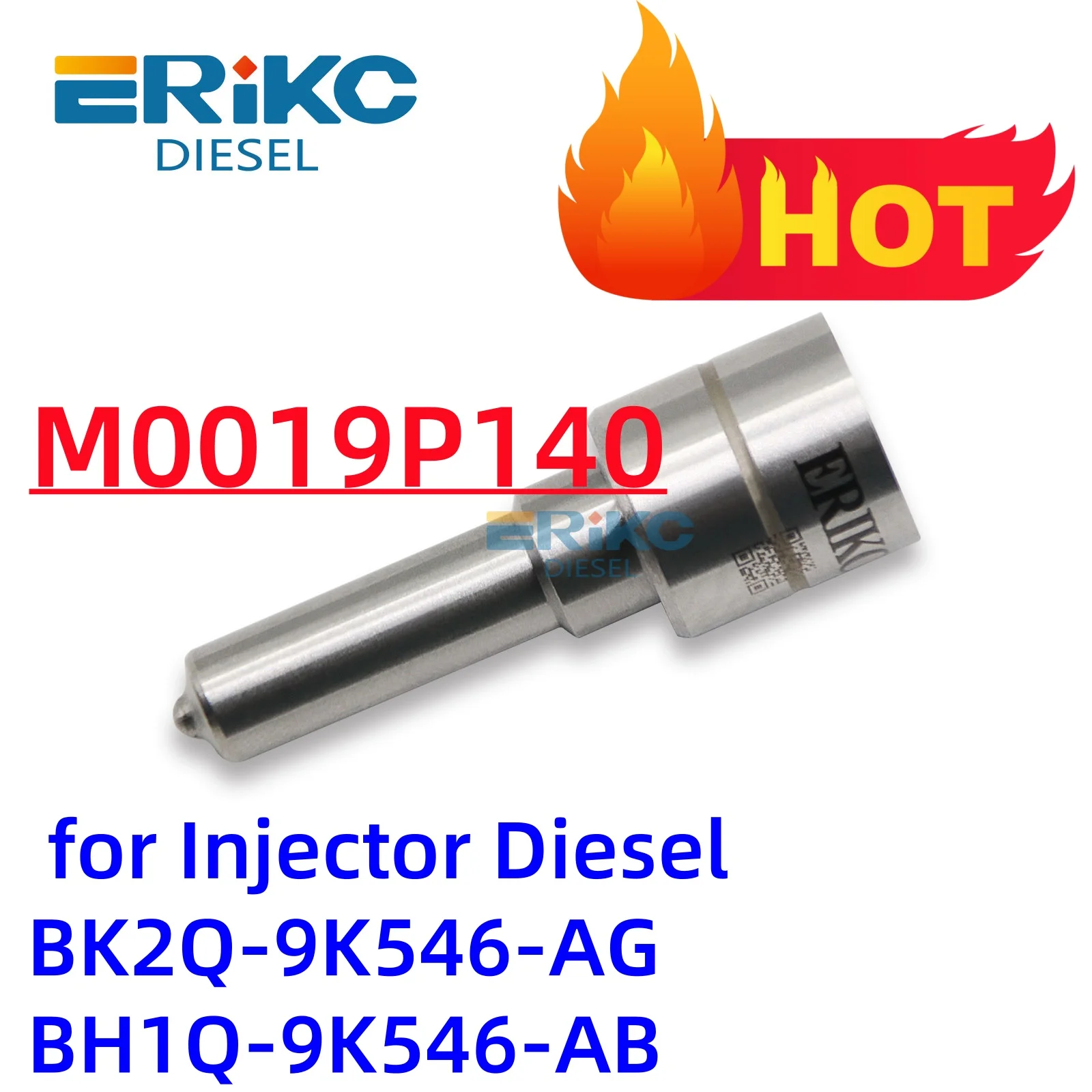 

Injection Nozzle M0019P140 Universal Rail Nozzle ALLA140PM0019 Suitable for Injector Diesel BK2Q-9K546-AG BH1Q-9K546-AB