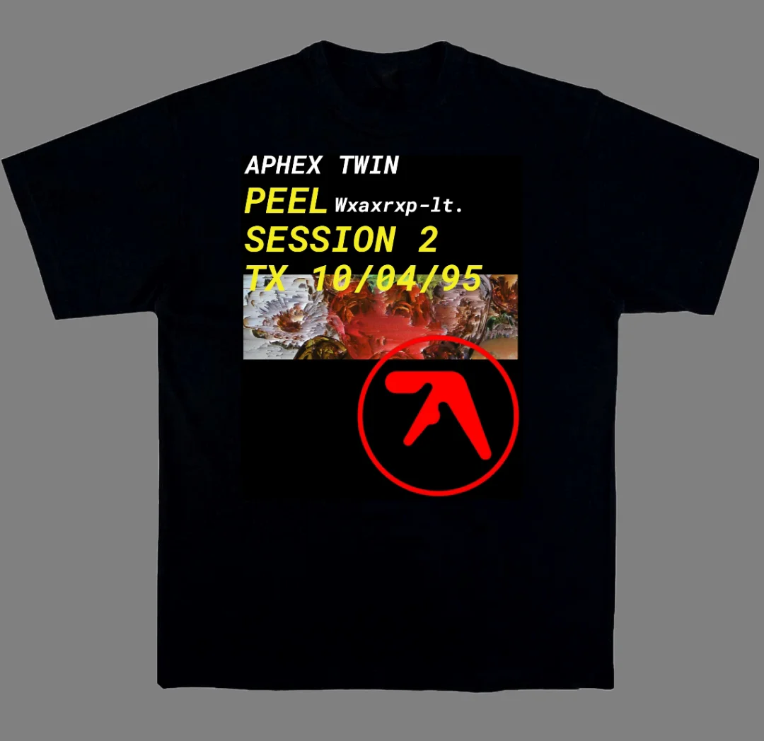 Aphex Twin Windowlicker New Wave Music Art Retro Style Summer Casual T-shirt Men's and Women's Luxury Brand Top 2026 New
