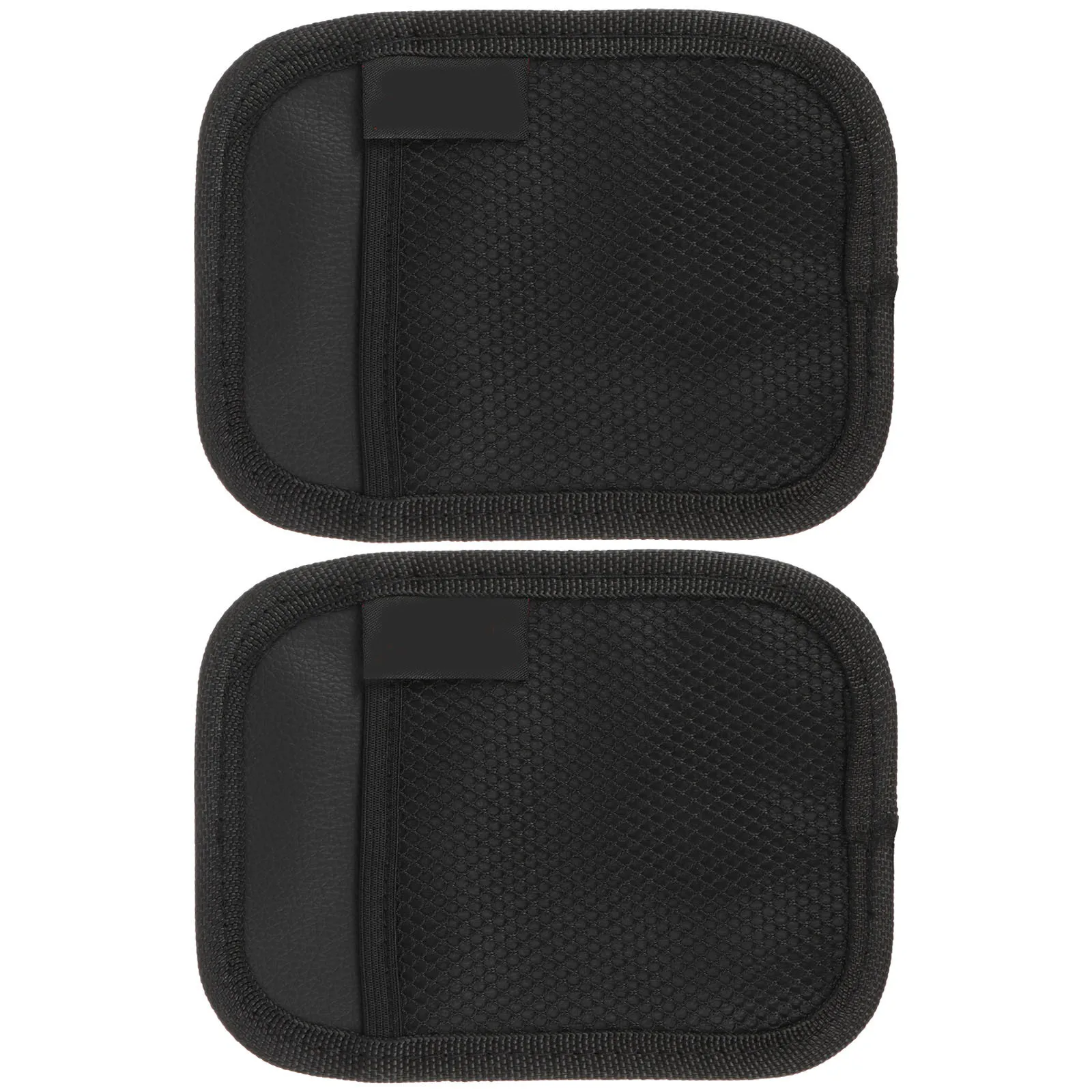 

2Pcs Car Sticky Storage Bag Oxford Cloth Microfiber Car Organizer Seat Sundries Holder Phone Card Money Container