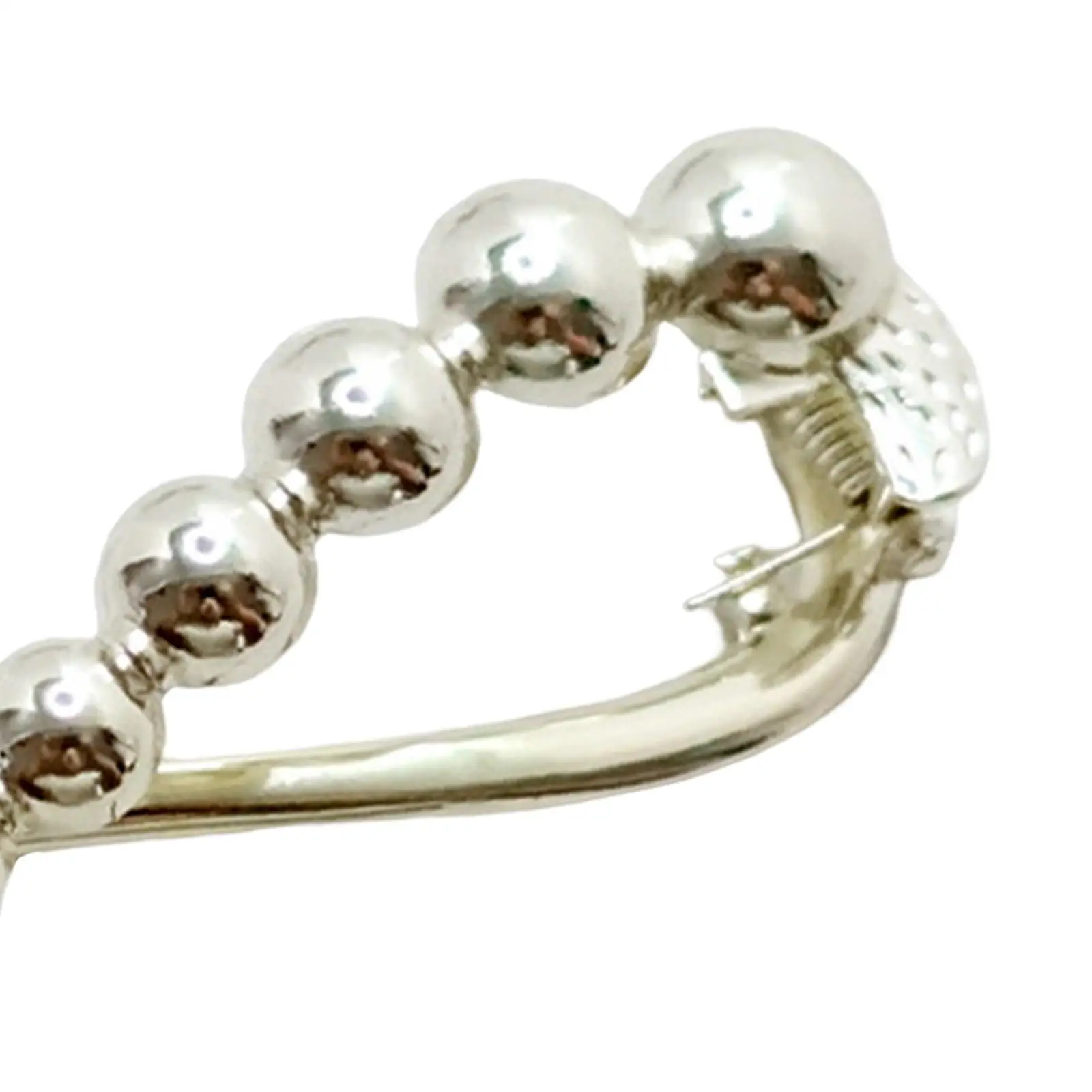 مشبك شعر أنيق من السبائك للنساء ، قبضة شعر طويلة ، مشبك دبوس شعر للعروس