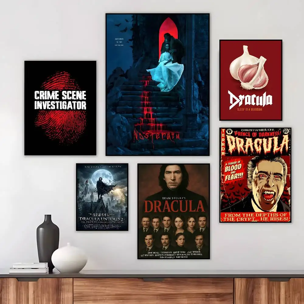 Horror Vampire Movie Dracula LOVE1992 poster Art HD canvas advanced aesthetic Printing Paper Wall Art for Living Room Home Decor