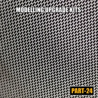 HD PART19-24 Metal Mesh Net Grids Hole Modeling Upgrade Kits Parts for MG HG Model Building Etching Sheet DIY Accessories 4
