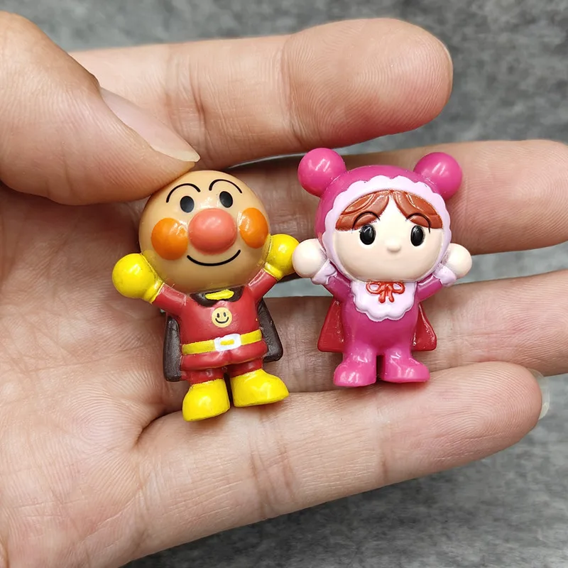 3cm for Anpanman Series Active Figure Dolls Trendy Mini Desktop Decorations Toy Gift for Home Decoration