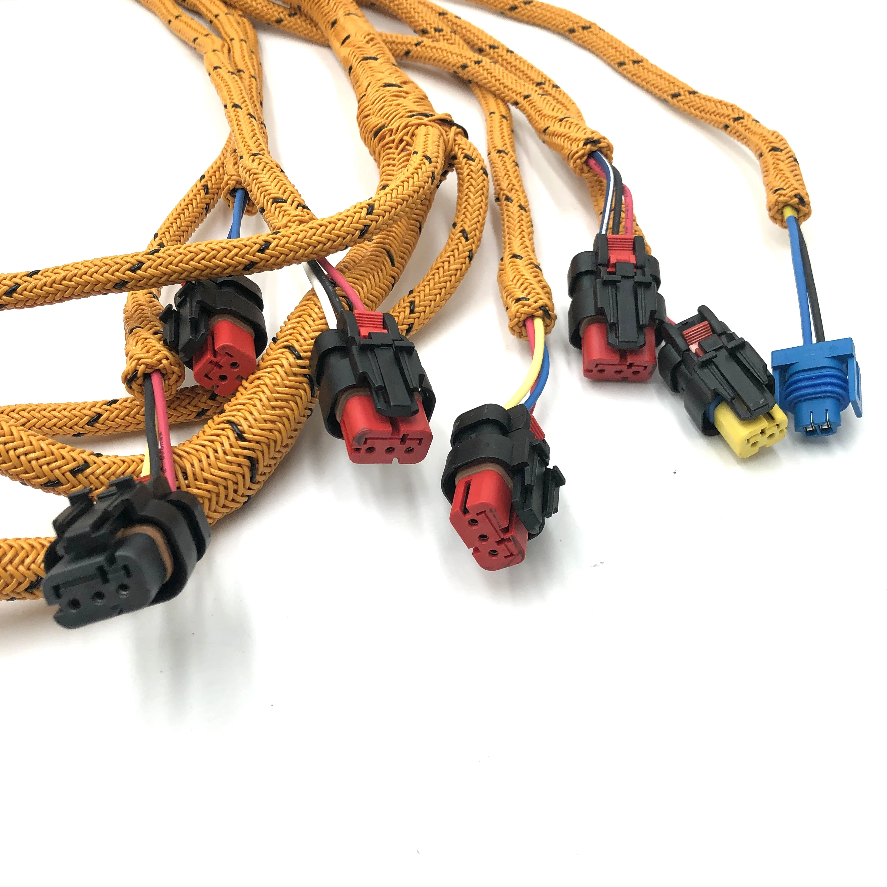 296-4617 260-5541 260-5542 C6.4 C6.6 محرك الأسلاك تسخير ل CAT كاتربيلر حفارة 320D 320DL 323D 323DL E320D RR 326D