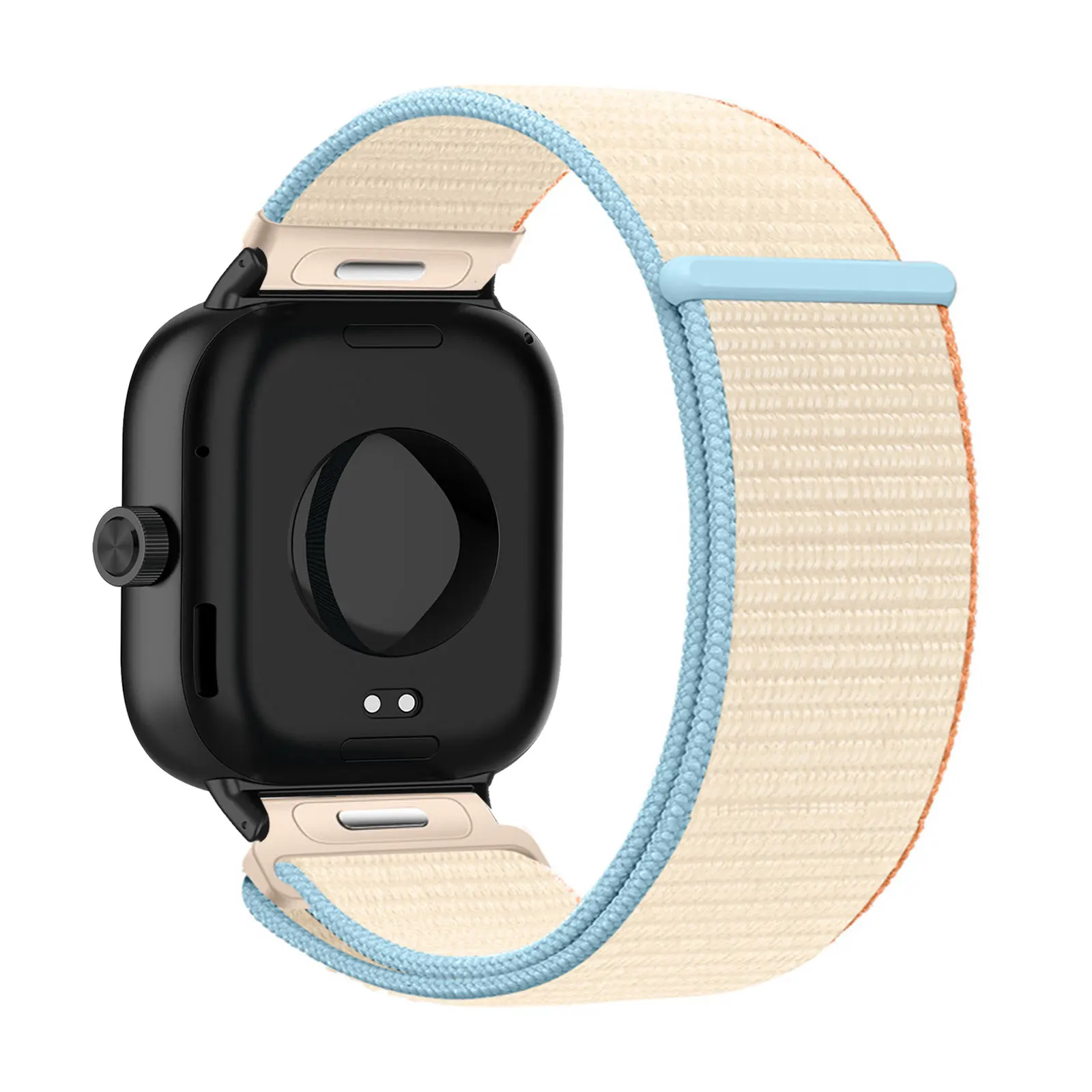 Nylon Bands for Xiaomi Redmi Watch 5/Redmi Watch 4/Mi Band 8 Pro/Mi Band 9 Pro/Mi Band 10 Pro with Velcro and Snap fastener