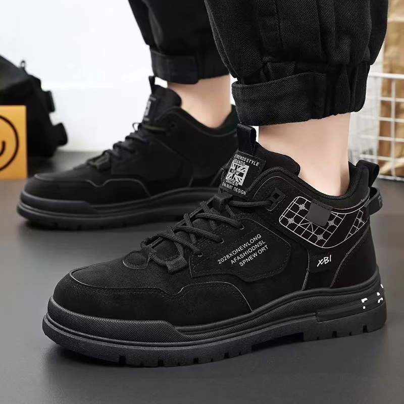 Herren schuhe Mode High Top Sneakers Outdoor Mann bequeme Plateaus chuhe für Männer atmungsaktive Casual Sports chuh Tenis Hombres