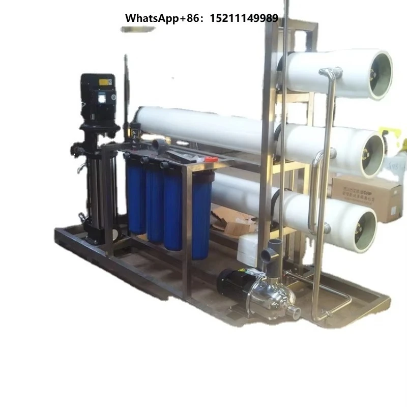 Luxury Commercial Water Purification Machine Ro Water Filter System 50m3 h Reverse Osmosis Plant
