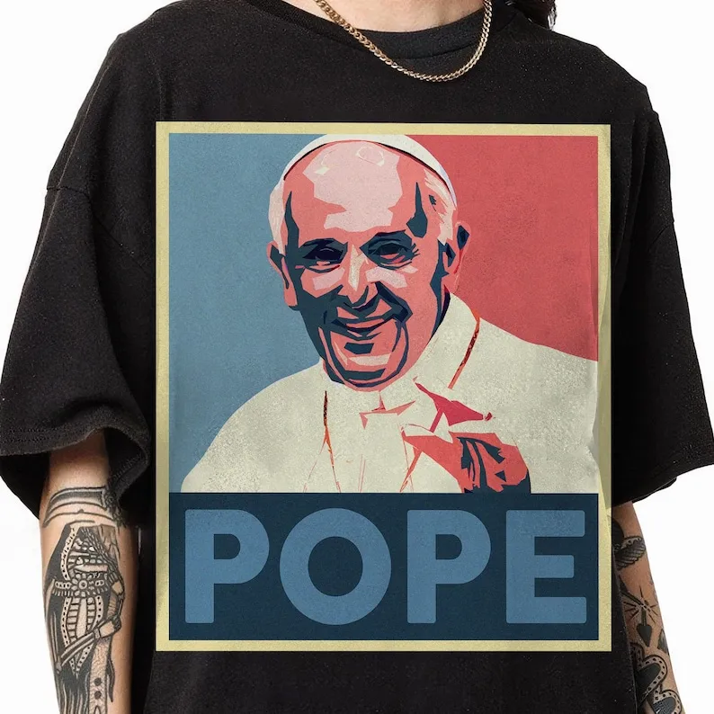 RIP Pope Francis Shirt, Pope Francis 1936 2025 Shirt, God Bless Pope Francis TShirt, God Bless Shirt, Christian Quote Shirt