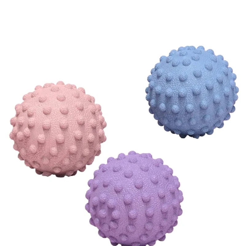 

Акупрессурный массажный мяч, расслабление мышц, облегчение боли, колючий эргономичный дизайн, терапия всего тела для шеи, спины, плеч