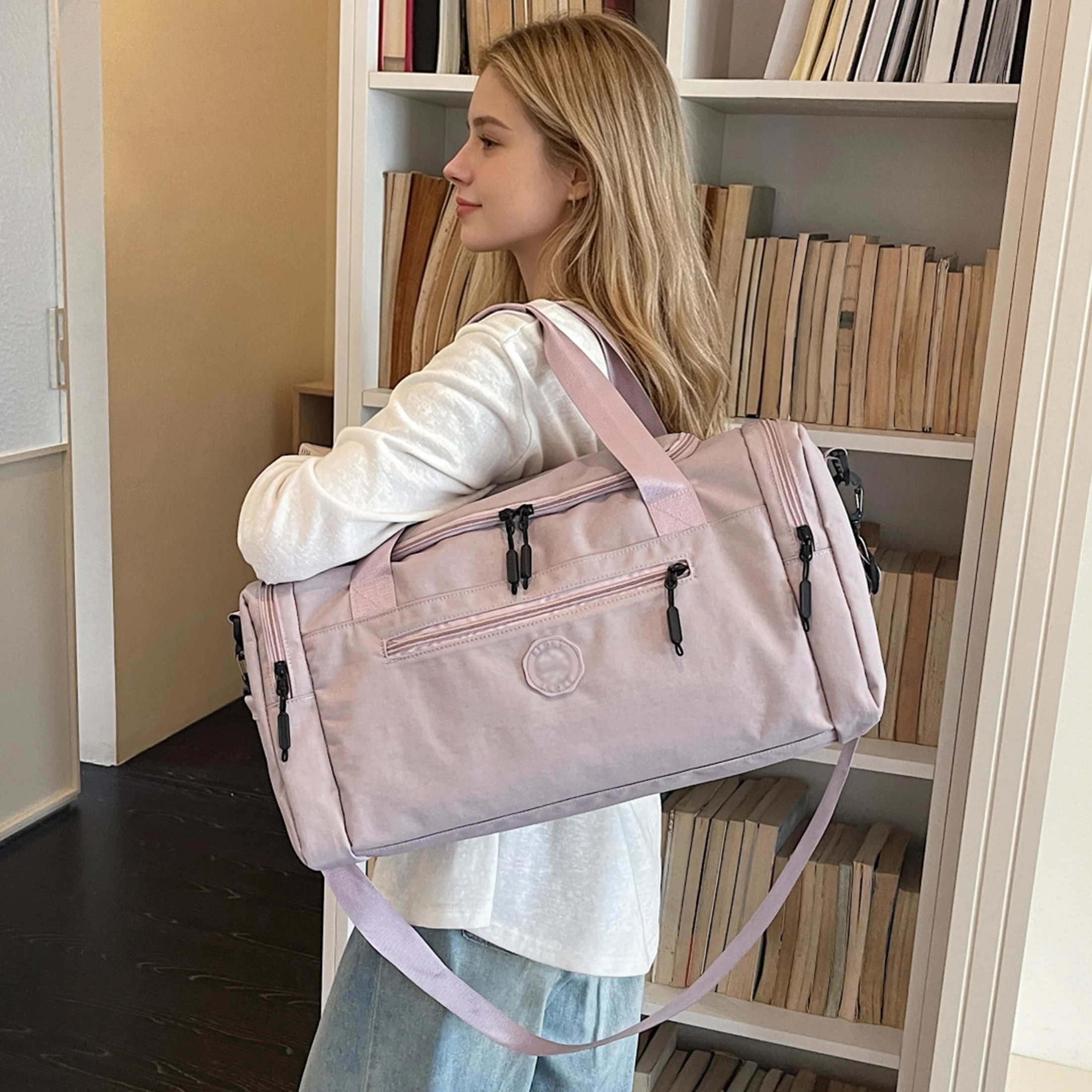Bolsa de Viagem Grande Capacid - Women'S Yoga Bags avaliação e preço