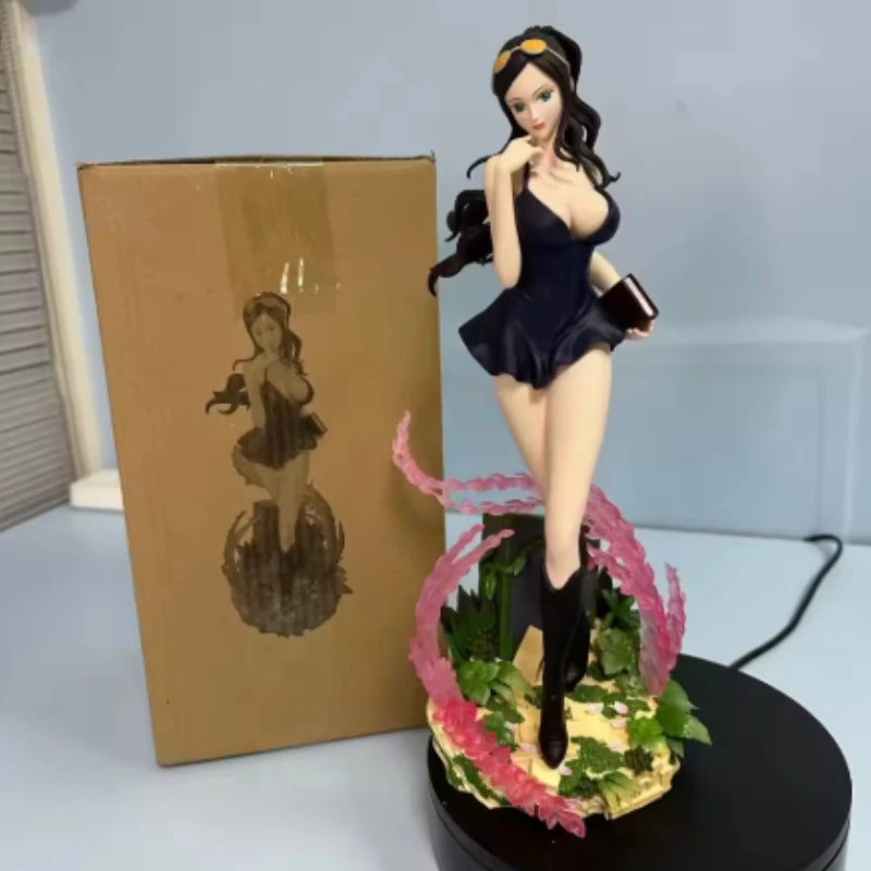 

Hot Sell Original 34cm One Piece Anime Nico Robin Figure Standing Statue Model Doll Collection Room Decoration Toys Trendy Gift