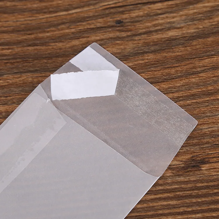 50pcs Translucent Mini Envelopes Used for DIY Postcard/Card/Jewelry Storage Bag Wedding Invitations Small Gift Packaging Bag